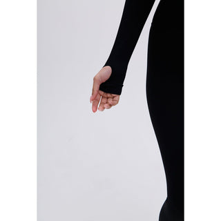 Disora Disora Black Longsleeve Seamless Jacket