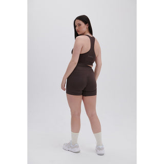 Disora Disora Chocolate Wrap Around Seamless Sports Bra