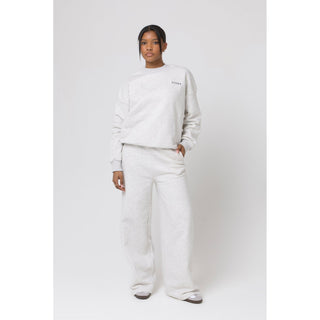 Disora Disora Embroidered Ash Grey Sweater