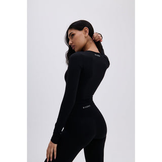 Disora Disora Pepper Black Crewneck Long Sleeve