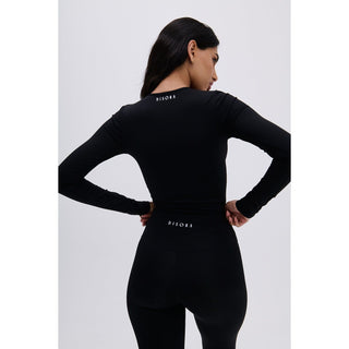 Disora Disora Pepper Black Crewneck Long Sleeve