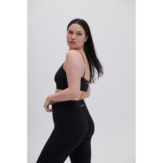 Disora Disora Pepper Black Ruched Leggings