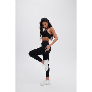 Disora Disora Pepper Black Ruched Leggings