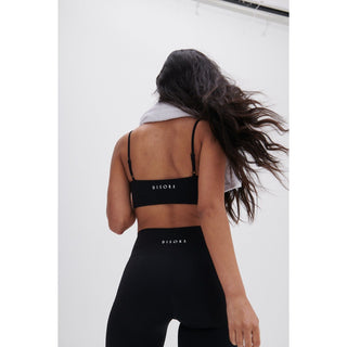 Disora Disora Pepper Black Ruched Leggings