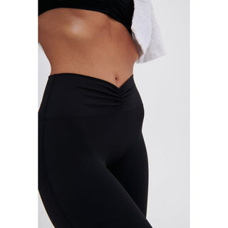 Disora Disora Pepper Black Ruched Leggings