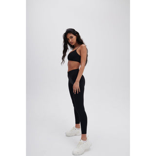 Disora Disora Pepper Black Ruched Leggings