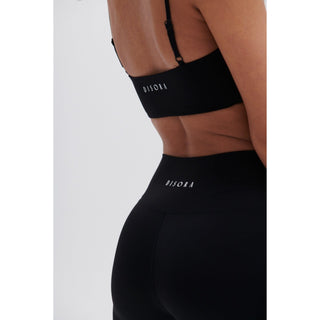 Disora Disora Pepper Black Ruched Leggings