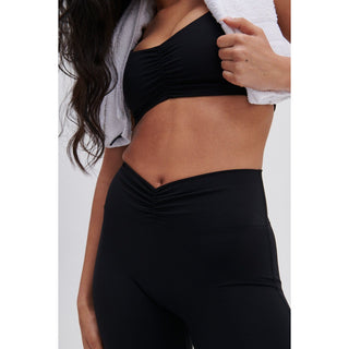 Disora Disora Pepper Black Ruched Leggings