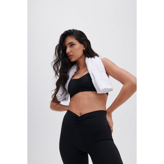 Disora Disora Pepper Black Ruched Leggings