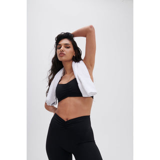 Disora Disora Pepper Black Ruched Leggings