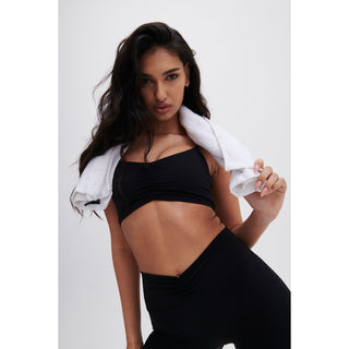 Disora Disora Pepper Black Ruched Leggings