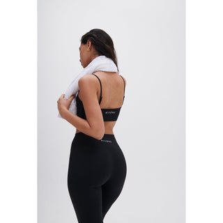 Disora Disora Pepper Black Ruched Leggings