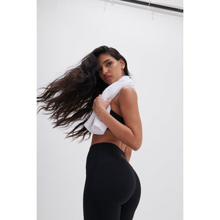Disora Disora Pepper Black Ruched Leggings