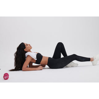 Disora Disora Pepper Black Ruched Leggings