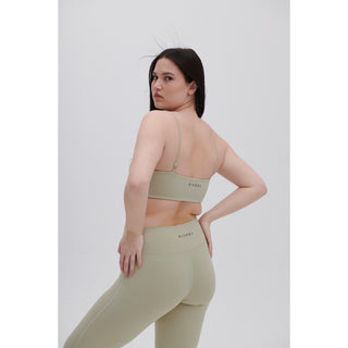 Disora Disora Sage Green Ruched Leggings