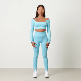 Disora Disora Seamless Leggings - Azure Blue