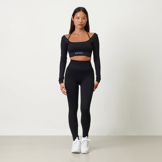 Disora Disora Seamless Leggings - Midnight Black