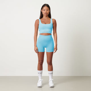 Disora Disora Square Neck Sports Bra - Azure Blue