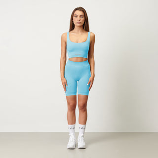Disora Disora Square Neck Sports Bra - Azure Blue