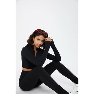 Disora Disora Wrap Around Leggings - Midnight Black