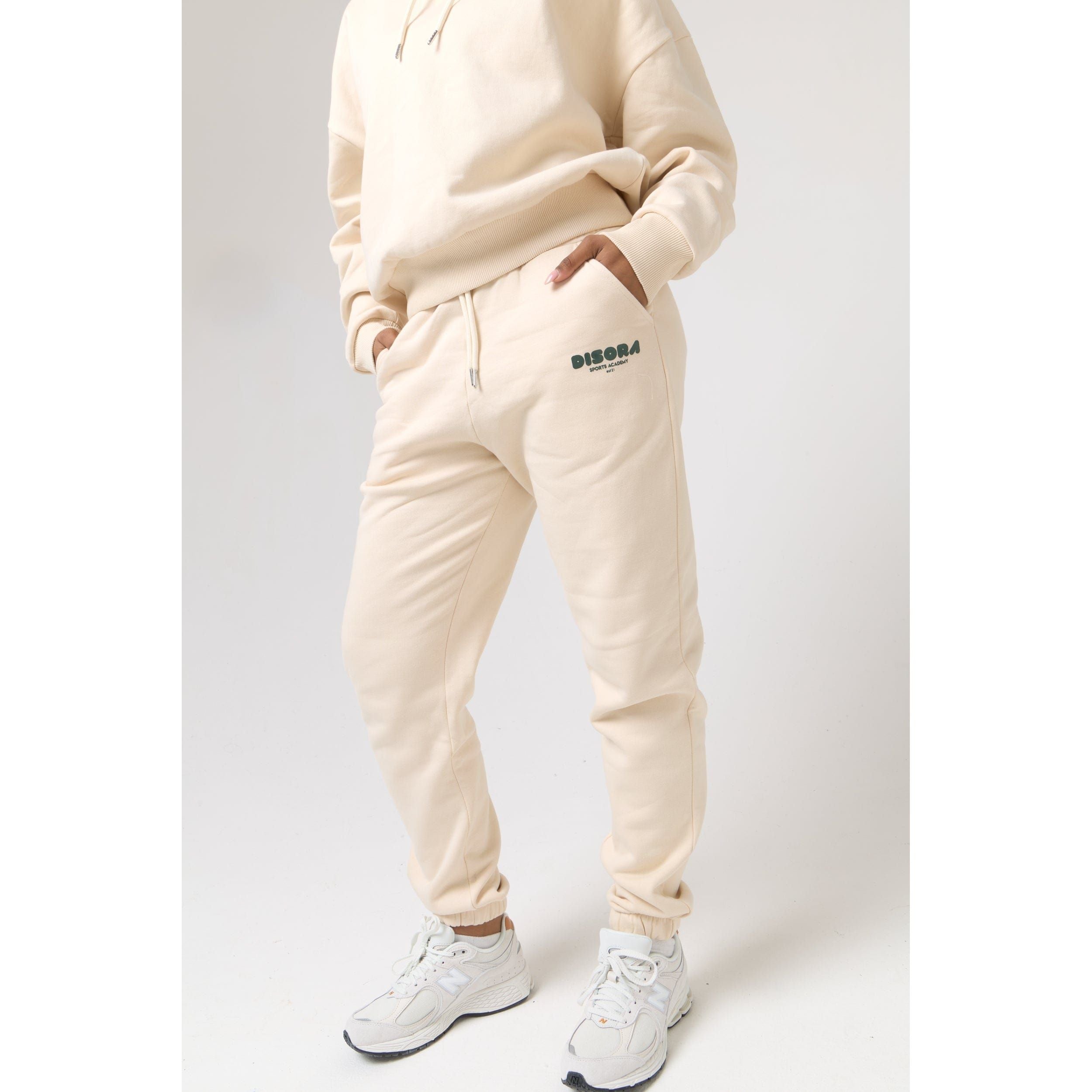 SPORTS ACADEMY SWEATPANTS IN CREAM – Disora - Main Image