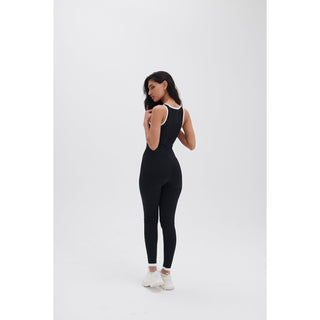 Disora DISORA PEPPER BLACK CONTRAST JUMPSUIT