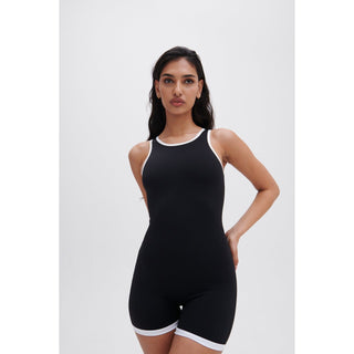 Disora DISORA PEPPER BLACK CONTRAST UNITARD