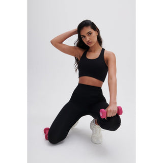 Disora DISORA PEPPER BLACK SPORTS BRA