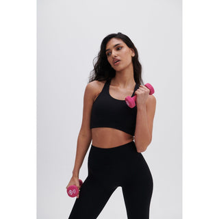 Disora DISORA PEPPER BLACK SPORTS BRA