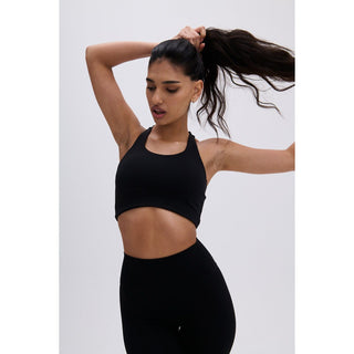 Disora DISORA PEPPER BLACK SPORTS BRA