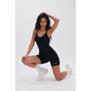 Disora DISORA PEPPER BLACK STRAPPY UNITARD