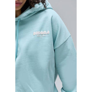 Disora SPORTS ACADEMY HOODIE IN SURF BLUE