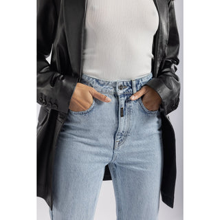 Disora High waisted Light Wash Denim Jean